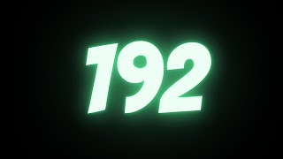 [03:12] 192 Seconds Timer Beeps Countdown | 192s Alarm Countdown Clock Loud Noise When Ends 1080p