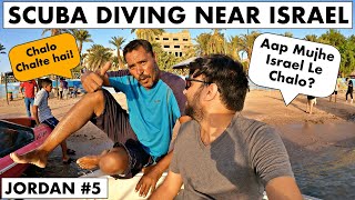 SCUBA DIVING ON ISRAEL BORDER IN RED SEA, Jordan