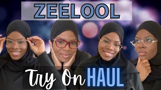 ZEELOOL GLASSES REVIEW | AFFORDABLE PRESCRIPTION GLASSES TRY ON HAUL  | Under $55