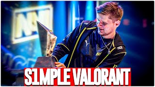 S1MPLE Plays a LAN Showmatch in VALORANT Radiant Asia Invitational