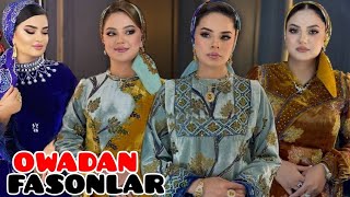 Owadan saylanan koynek fasonlar | Turkmen moda fasonlar | fasonlar 2024 2025