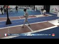 2023 day05 t32 08 m f individual cadets plovdiv bul chm red schulz ger vs dubreuil fra