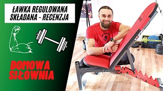 Ławka regulowana / ławka skośna  K sport recenzja