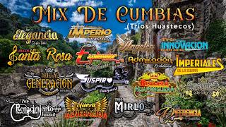 Mix De Cumbias Con Trios Huastecos 2023