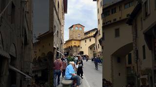 The Unbelievable Italian Bridge That’s Also a Bustling Street! #life #travel #italy #trending #feed