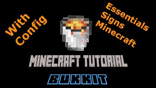 [Minecraft] How to enable Essentials signs
