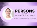 Persons: Articles 41-73, Family Code of the Philippines