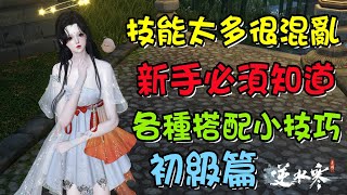 【逆水寒手游】新手必須知道各種搭配小技巧-技能太多很混亂 #初級篇  #百家 #趣味 #群俠 #碎夢 #九靈 #神相 #素問 #血河 #鐵衣 #龍吟