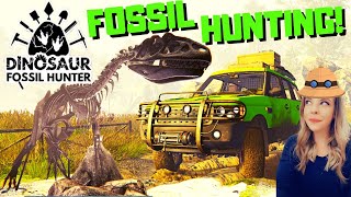 *FIRST LOOK* Dinosaur Fossil Hunter: Prologue - PALEONTOLOGY SIMULATOR! - Live PC Gameplay