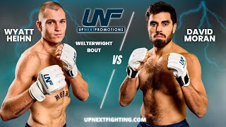 FULL BOUT | David Moran vs Wyatt Heihn (Welterweight Bout)  | Up Next Fighting Rising Stars