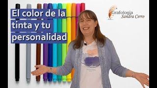 El color de la tinta y tu personalidad