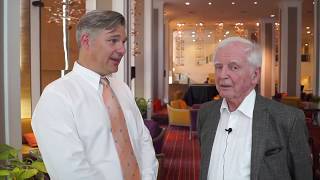 Prof Zur Hausen interview with GYA Press Officer Jim Curtiss