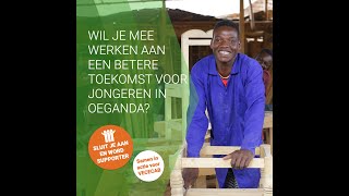 Bouw mee aan kansen voor jongeren in Oeganda!   I   Samen in actie voor VECECAB