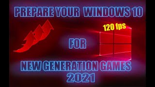 WINDOWS 10 FOR GAMES NEW GENERATION 2021 | 800MB RAM !!!