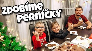 ZDOBÍME S DĚTMI PERNÍČKY ✨| VLOGMAS 🎄 #12 | VÁNOCE 2020🎄❤️