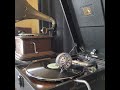 曽根 史郎 ♪若いサラリーマン♪ 1957年 78rpm record. hmv model no 102 gramophone