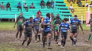 Wailevu Blacks vs Domoniwai Blues. Macuata Rugby Union Katonivere Shield Challenge 2022. 1st Half