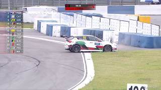 FIA WTCR Ningbo 2019 Qualifying2 Q2 Ma Girolami Collision