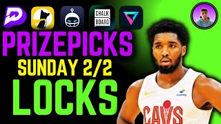 (12-6 RUN 🔥) NBA PRIZEPICKS BEST BETS TODAY | PLAYER PROPS Sunday February 2nd #nbapicks #bets