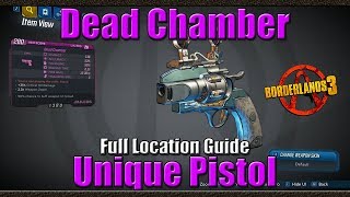 Borderlands 3 | The Dead Chamber | Unique Pistol | Full Location Guide