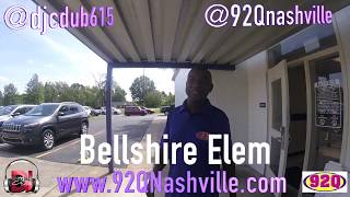 92Q \u0026 Dj C Dub out at Bellshire Elem