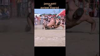 Gurjeet magrod VS Jassa patti (best kushti)❤️💪#jassapatti  #gurjeetmagrod #kushtidangal  #punjab