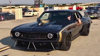 Incredible ‘69 Twin Turbo Camaro Passing Through | Beautiful Machine