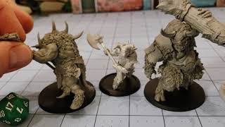 Zealot Miniatures- Twisting Catacombs Minotaur finished model roundup!