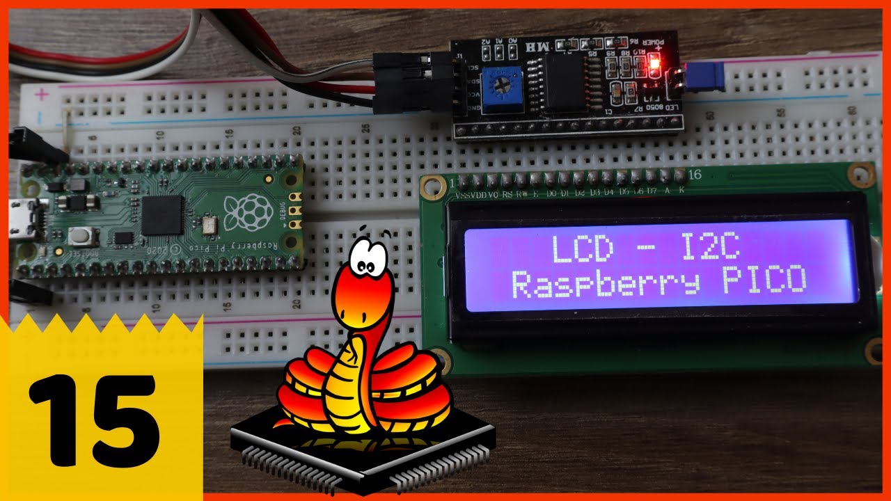 LCD I2C Raspberry Pi Pico - ESP8266 - ESP32 [MicroPython] # 015 - YouTube