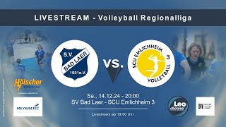 Volleyball Regionalliga: SV Bad Laer vs. SC Union Emlichheim 3