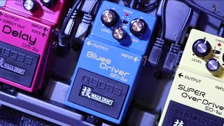 Summer NAMM 2014 New Boss Waza Craft Pedals DM-2w BD-2w SD-1w