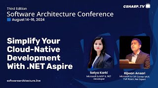 Simplify Your Cloud-Native Development With .NET Aspire | Software Architecture Conference