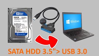 Chuyển SATA qua USB ổ cứng SSD, HDD và HDD 3.5 cho laptop | Hiếu - Tập Làm Kỹ Sư