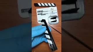 미니 클래퍼보드(slate)를 만들어 보았다(mini clapper board_slate) #Shorts