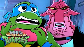 Leo Battles a Seahorse to Save the City! | Full Scene | Tales of the Teenage Mutant Ninja Turtles