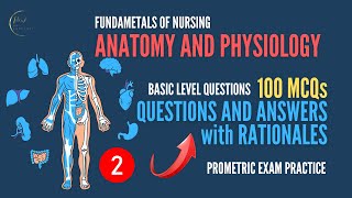 Anatomy and Physiology I Prometric I Part 2 I Questions and Answers with Rationales I #Anatomymcqs