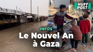 Pour ce Nouvel An 2025, dans la pluie et le froid, ces Gazaouis veulent la paix