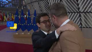 Stéphane Séjourné meets Xavier Bettel in Brussels! Happy FMs of France \u0026 Luxembourg ready to debate!