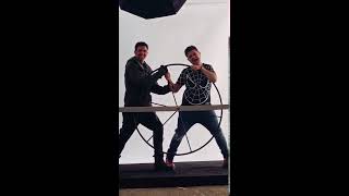 BTS with Hrithik Roshan and Dabboo Ratnani