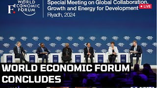 LIVE | The World Economic Forum 2024 Concludes: Middle East Crisis, Energy & New Nuclear Discussed