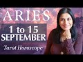 ARIES Tarot reading from 1st to 15th September 2024