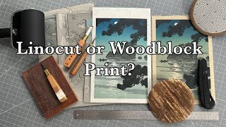 Linocut Meets Traditional Japanese Woodblock Printmaking: Proofing a Hasui Reproduction