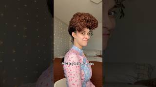 POV YOUR HAIR IS MEMORY FOAM… #curlyhair #relatable