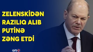 Putin tərcüməçisiz Şoltzu dinlədi: Rusiya və Ukrayna liderlərinə kritik zəng - Savaş bitir?