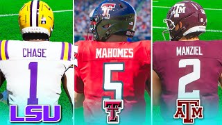 I Gave Every College ALL Their Best Players EVER!