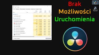 S10E03 - Brak możliwości uruchomienia DaVinci Resolve