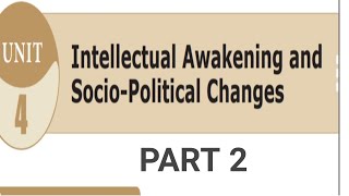 TN SAMACHEER 9th SOCIAL SCIENCE HISTORY UNIT 4 INTELLECTUAL AWAKENING AND SOCIO-POLITICAL CHANGES- 2