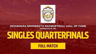 A. PARRILLA VS A. MANILLA │SINGLES QUARTERFINALS │ 2024 MCNAMARA HALL OF FAME