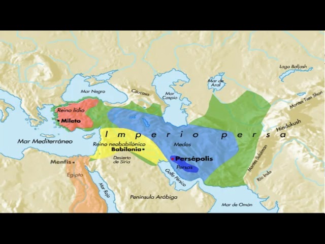 Mapa Do Imperio Persa