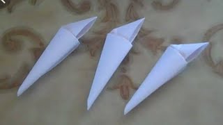 how to make paper ghost nail